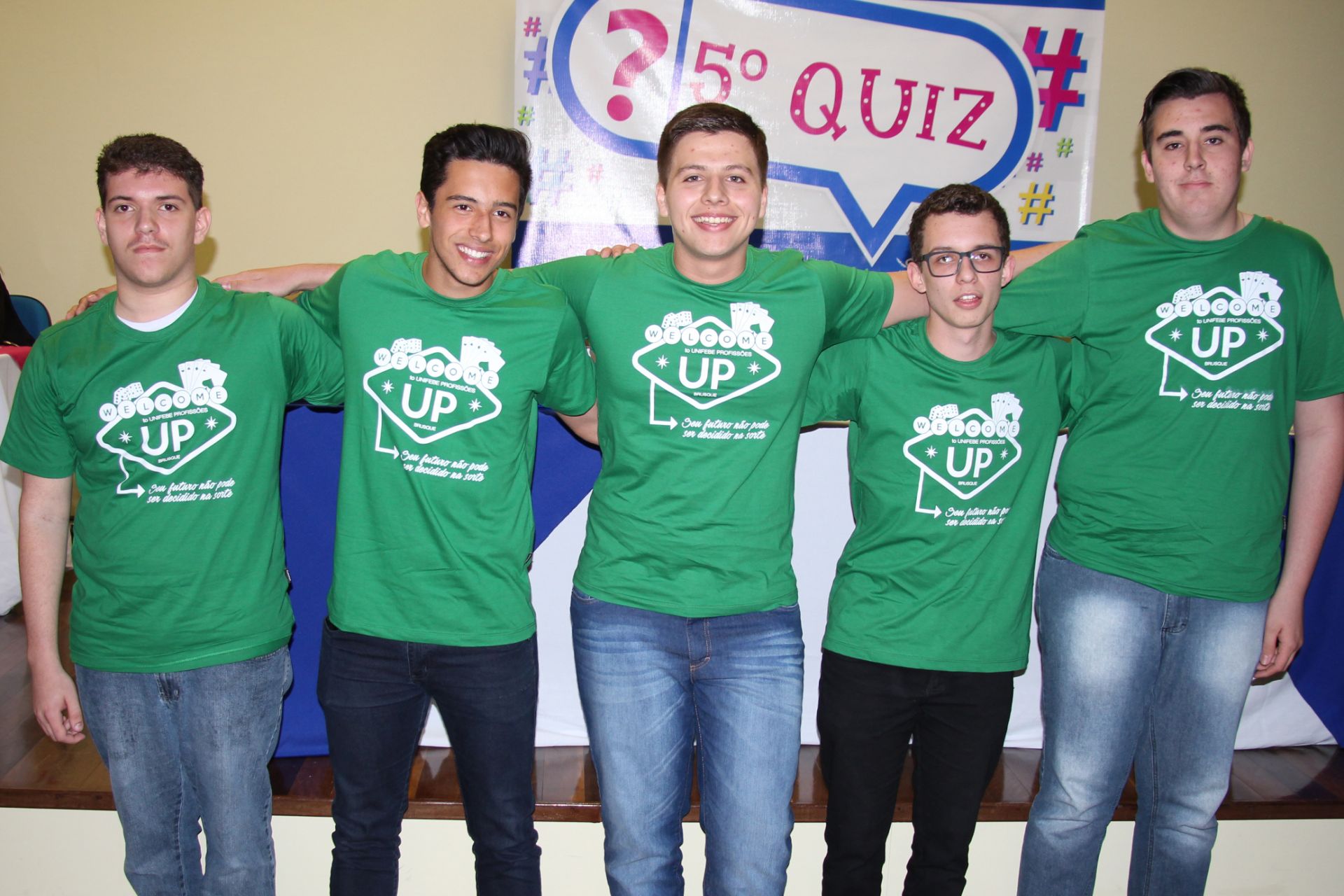 Definidos os cinco finalistas do QUIZ UNIFEBE - Centro Universitário de  Brusque - UNIFEBE