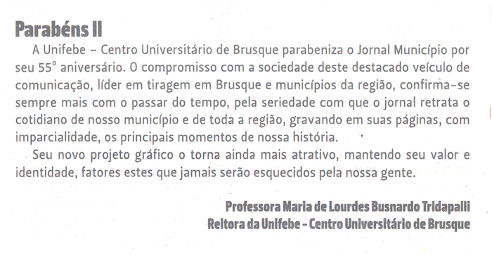 Parabéns