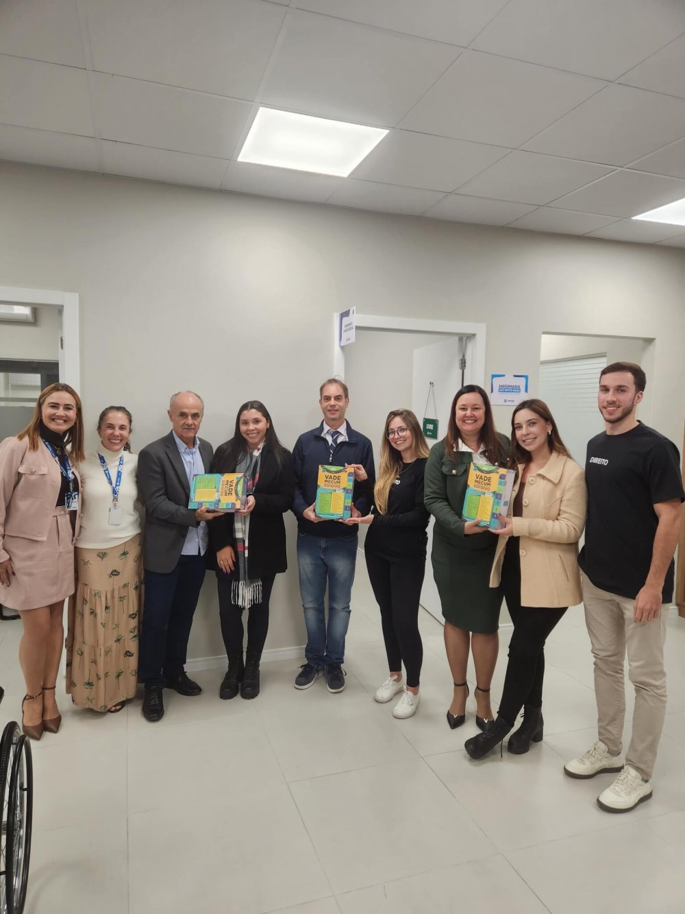 Desembargador do Tribunal de Justiça de Santa Catarina visita Núcleo de Prática Jurídica da UNIFEBE