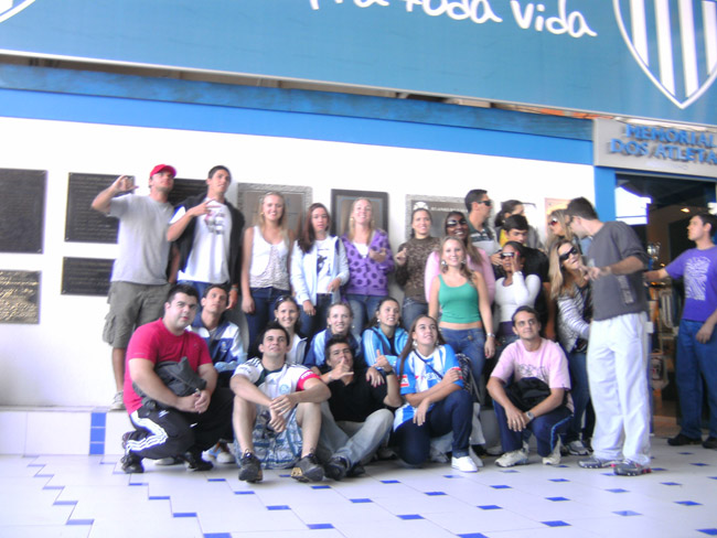 Alunos de Educação Física visitam Estádio do Avaí