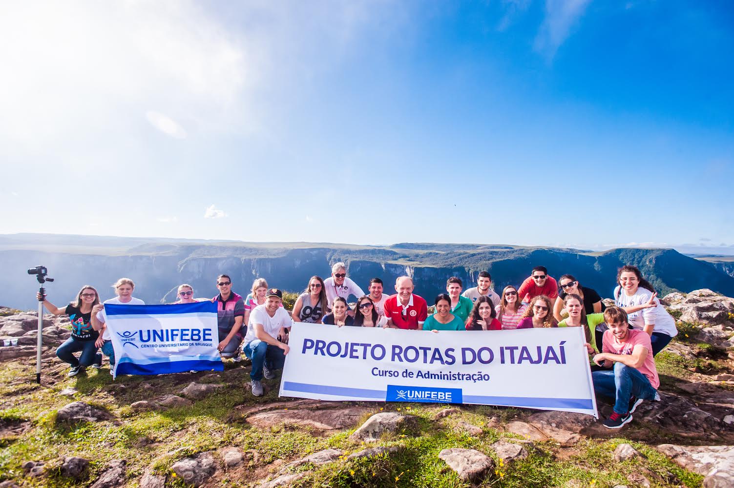 1ª edição do projeto Rotas do Itajaí termina com visita ao Cânion Fortaleza