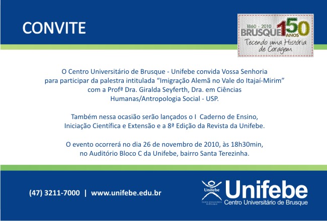 Unifebe promove Palestra e Lançamento