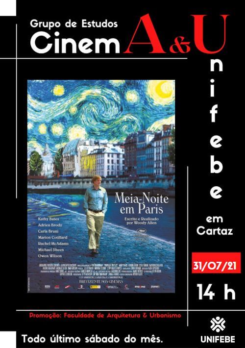 1ª edição do projeto Cinema & UNIFEBE inicia neste sábado (31)