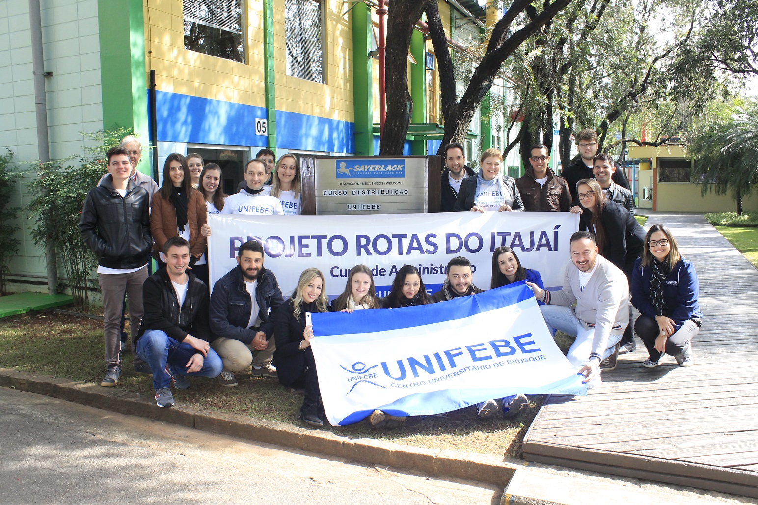 “Rotas do Itajaí” visita as empresas Natura e Renner Sayerlack em São Paulo