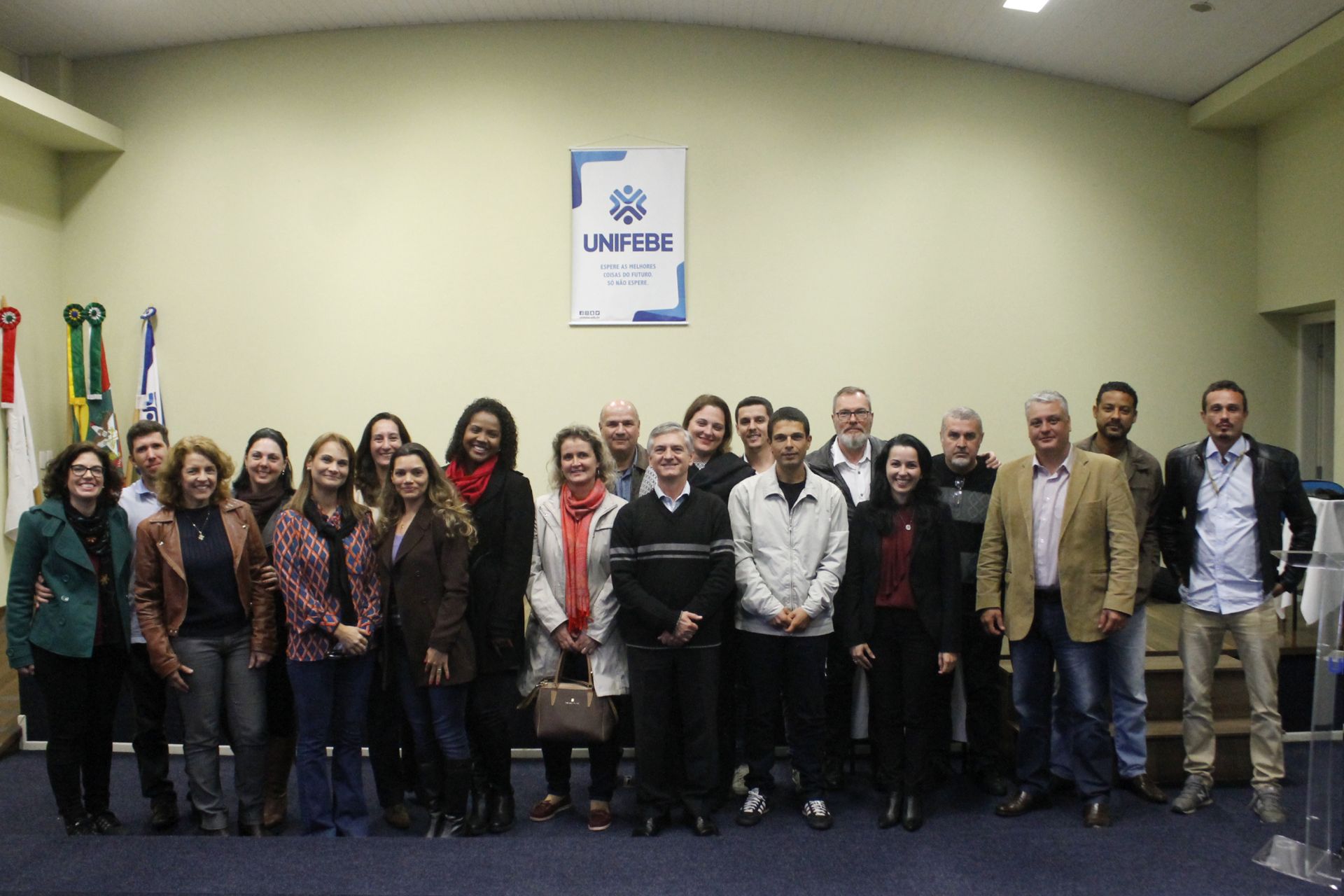 UNIFEBE apresenta IES comunitárias a estudantes de mestrado da UFSC