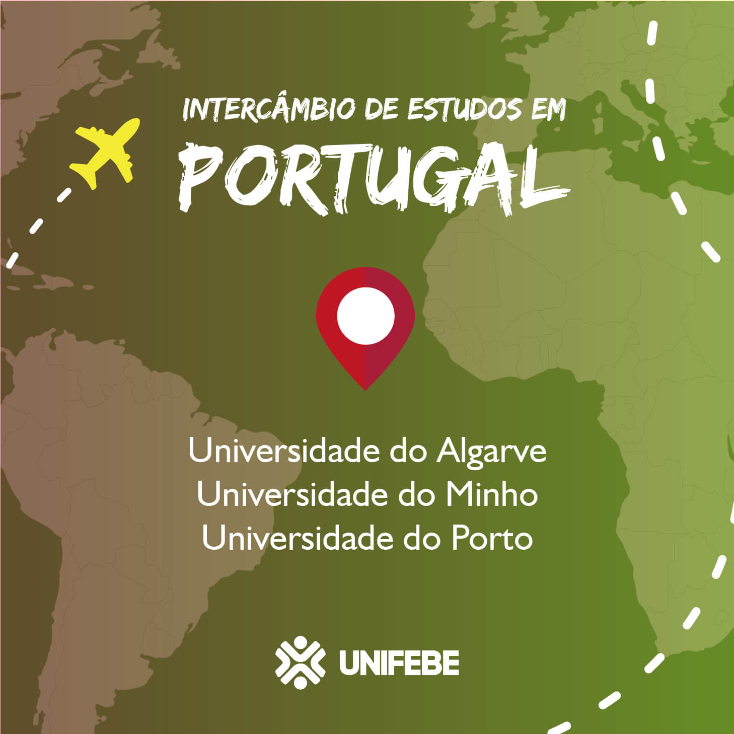 Inscrições abertas para pré-seleção para intercâmbio em Portugal