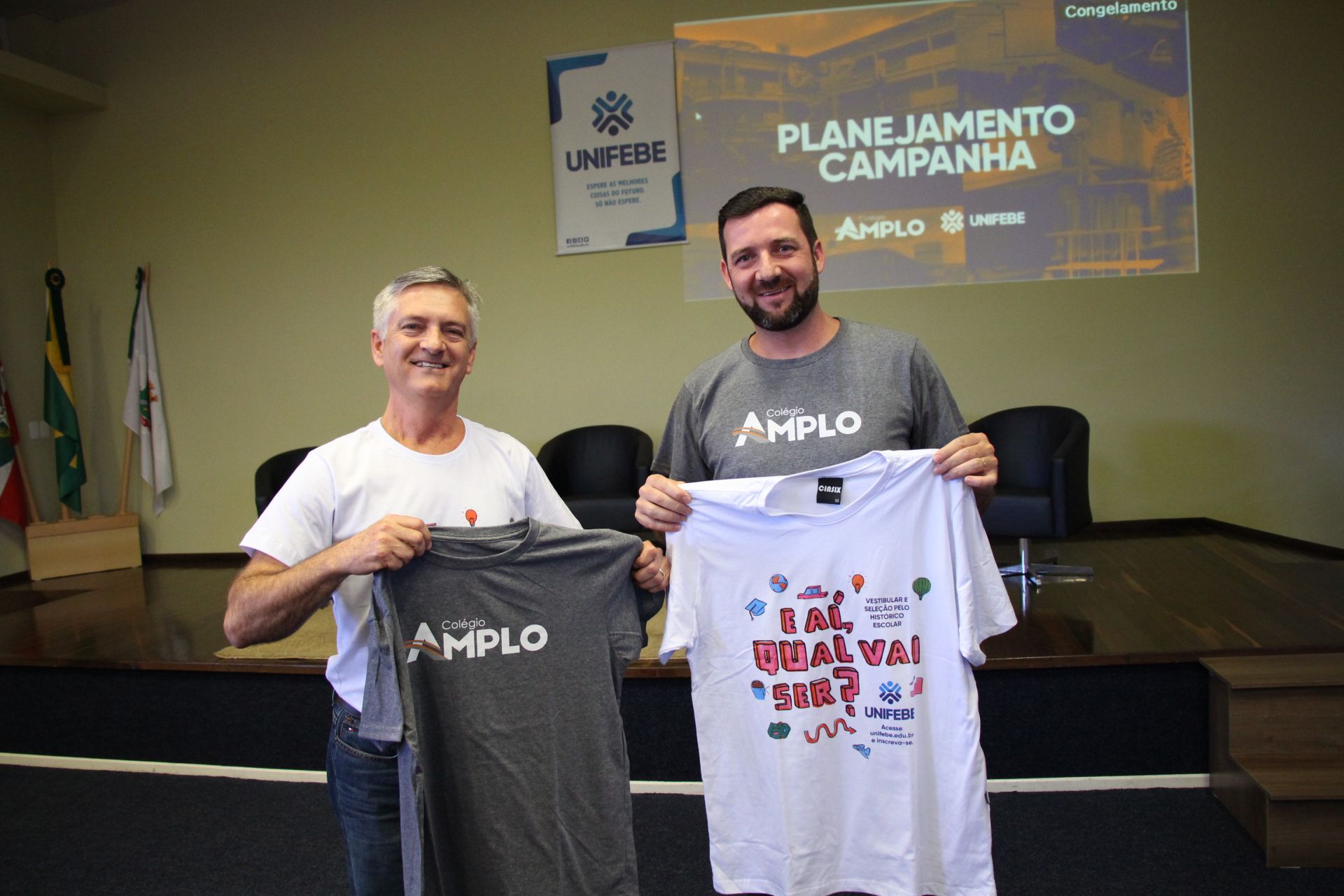 Colégio AMPLO e UNIFEBE unem forças para o Ensino Médio