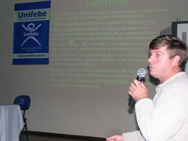 Unifebe realiza debate sobre políticas públicas para o esporte