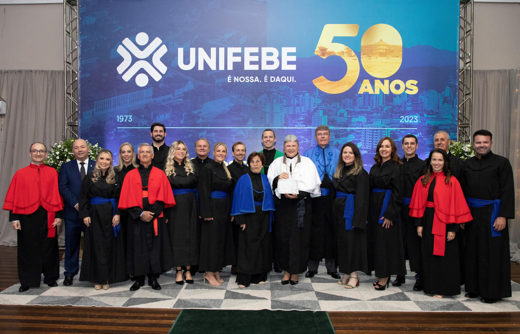 UNIFEBE homenageia personalidades e entidades pela contribuição na história da instituição