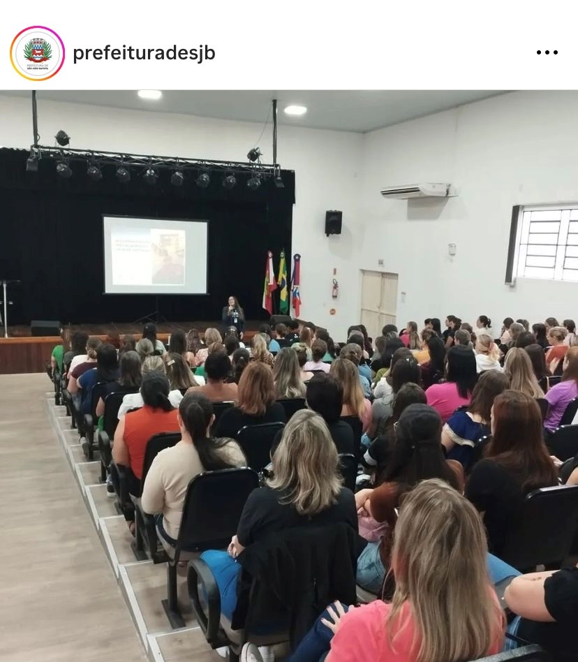 Curso de Pedagogia da UNIFEBE ministra formação para professores da Educação Infantil da rede pública de São João Batista