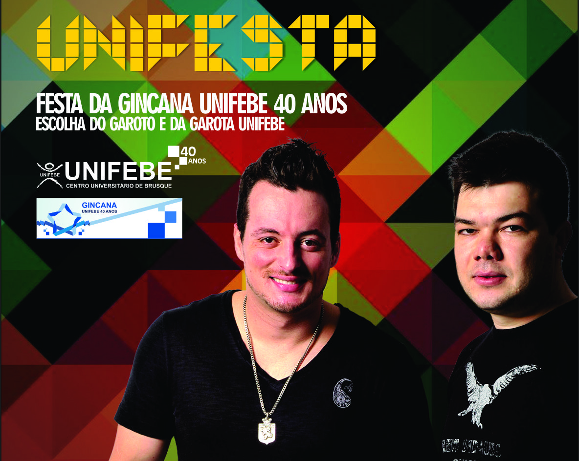 Sexta-feira tem UNIFESTA no Beira Rio com escolha do Garoto e Garota UNIFEBE