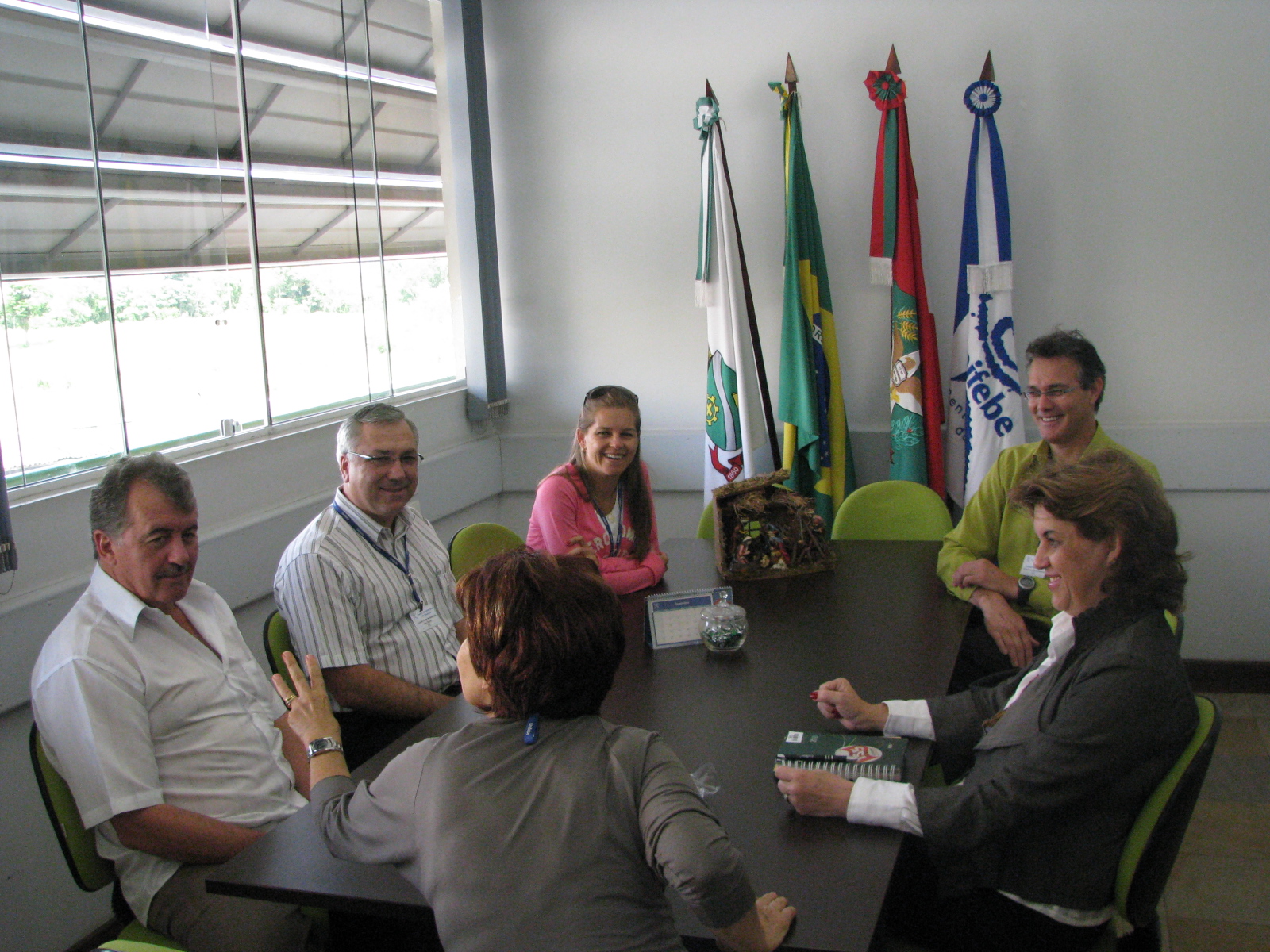 Prefeito de Guabiruba visita Unifebe