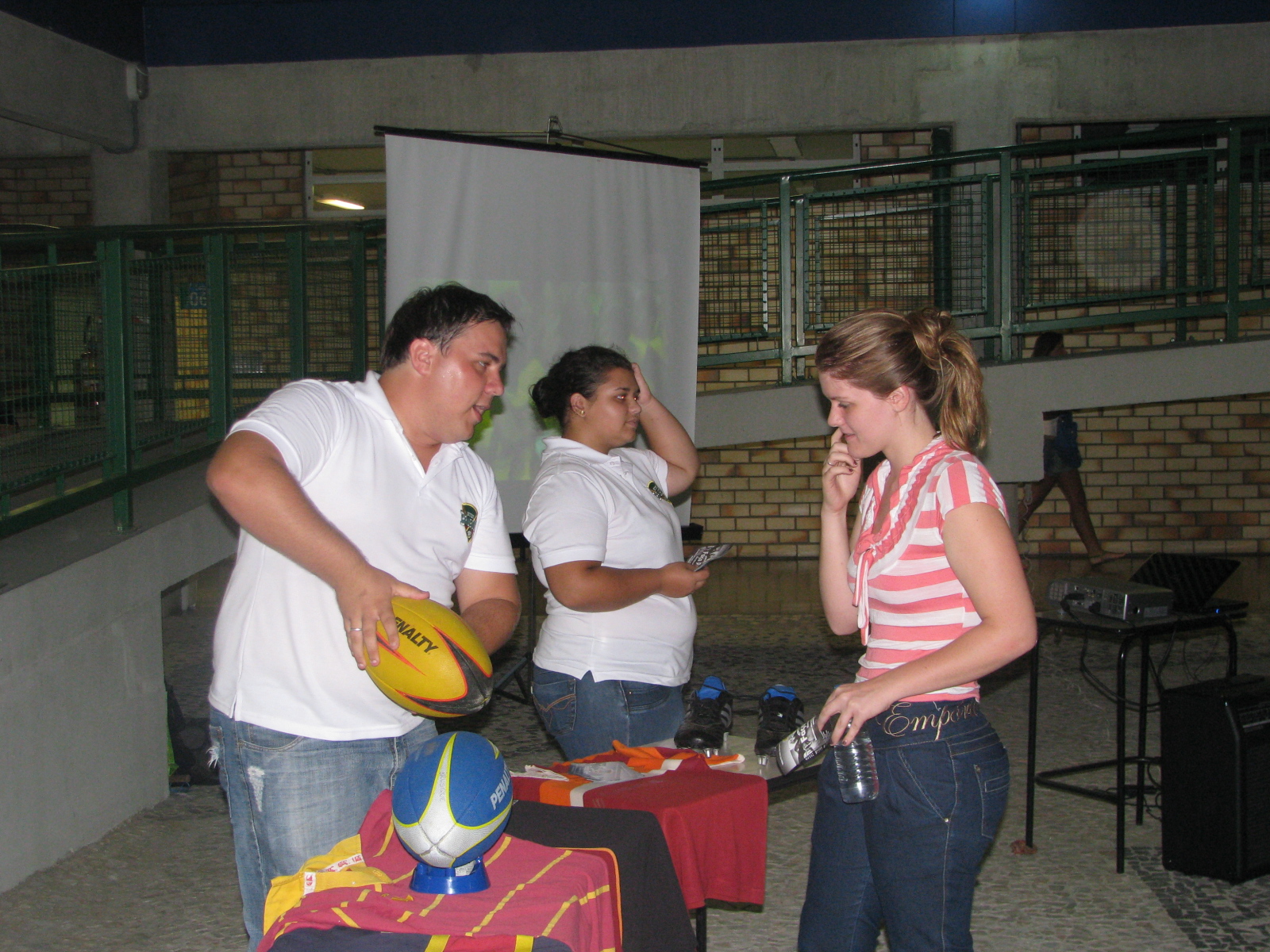 Rugby é divulgado na Unifebe