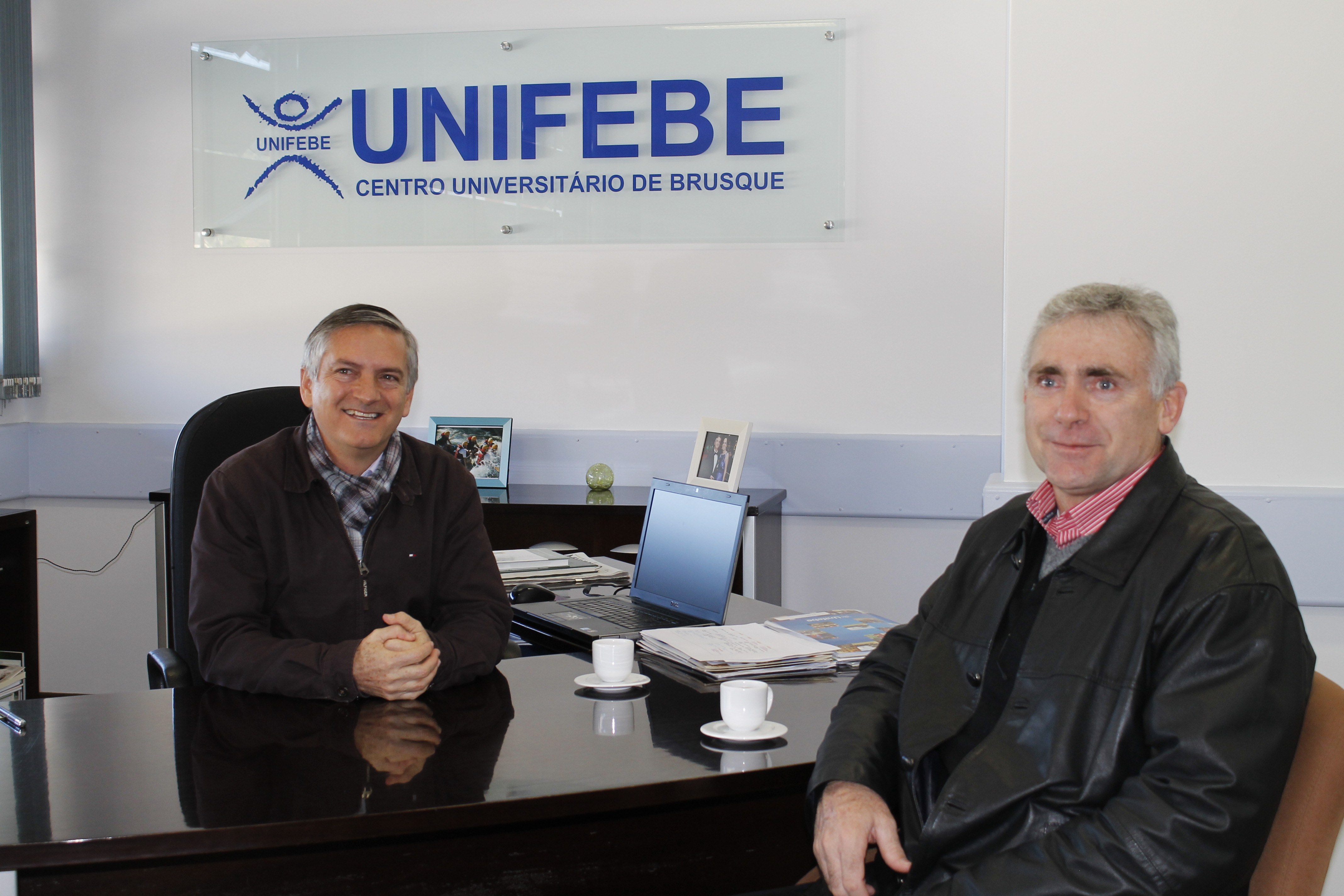 UNIFEBE recebe visita de diretor do Colégio Cônsul