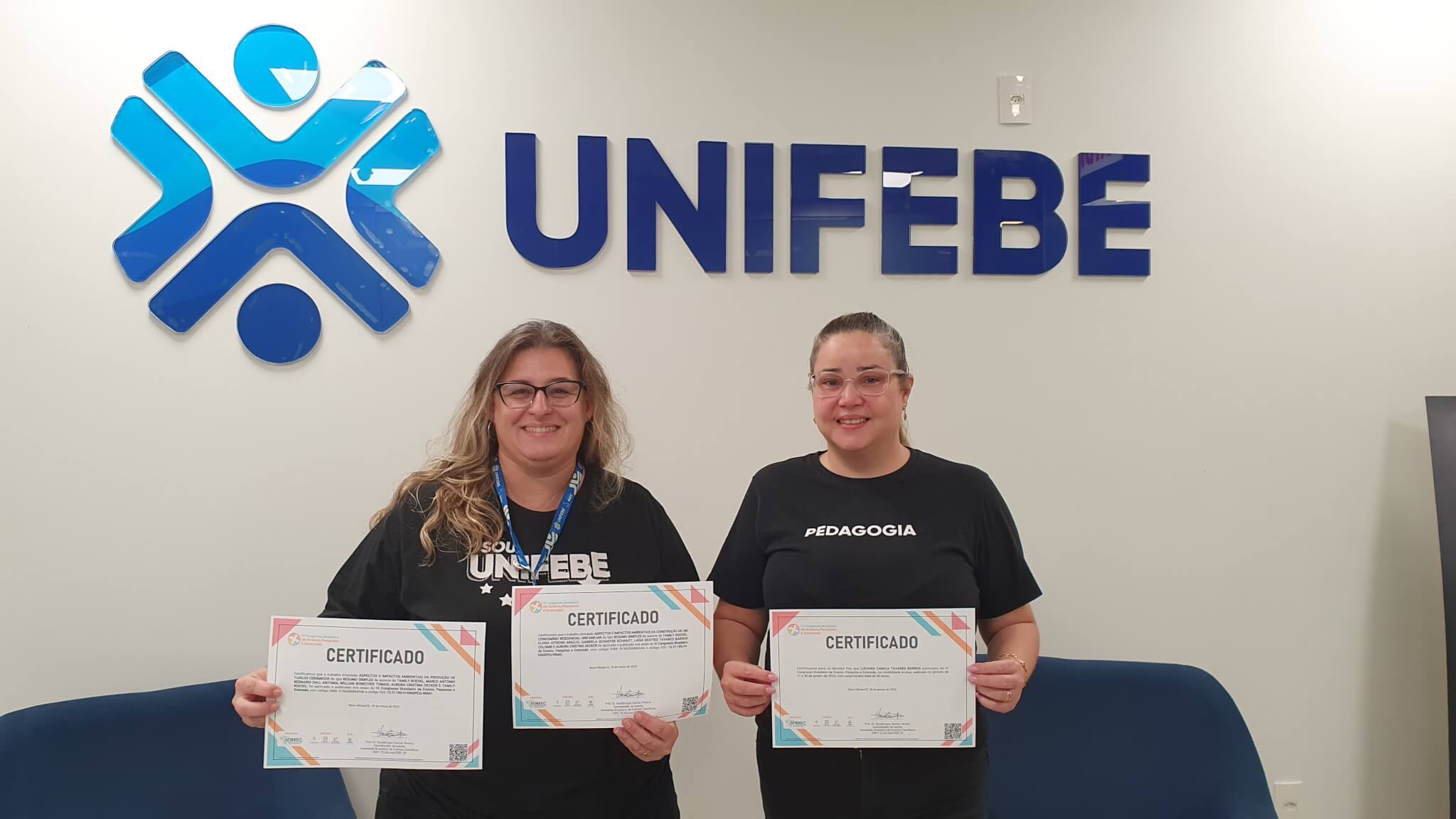 Acadêmicos da UNIFEBE apresentam trabalhos no IV Ensipex
