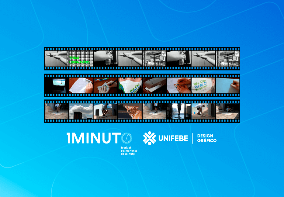 Acadêmicos de Design Gráfico da UNIFEBE participarão do concurso nacional Festival do Minuto