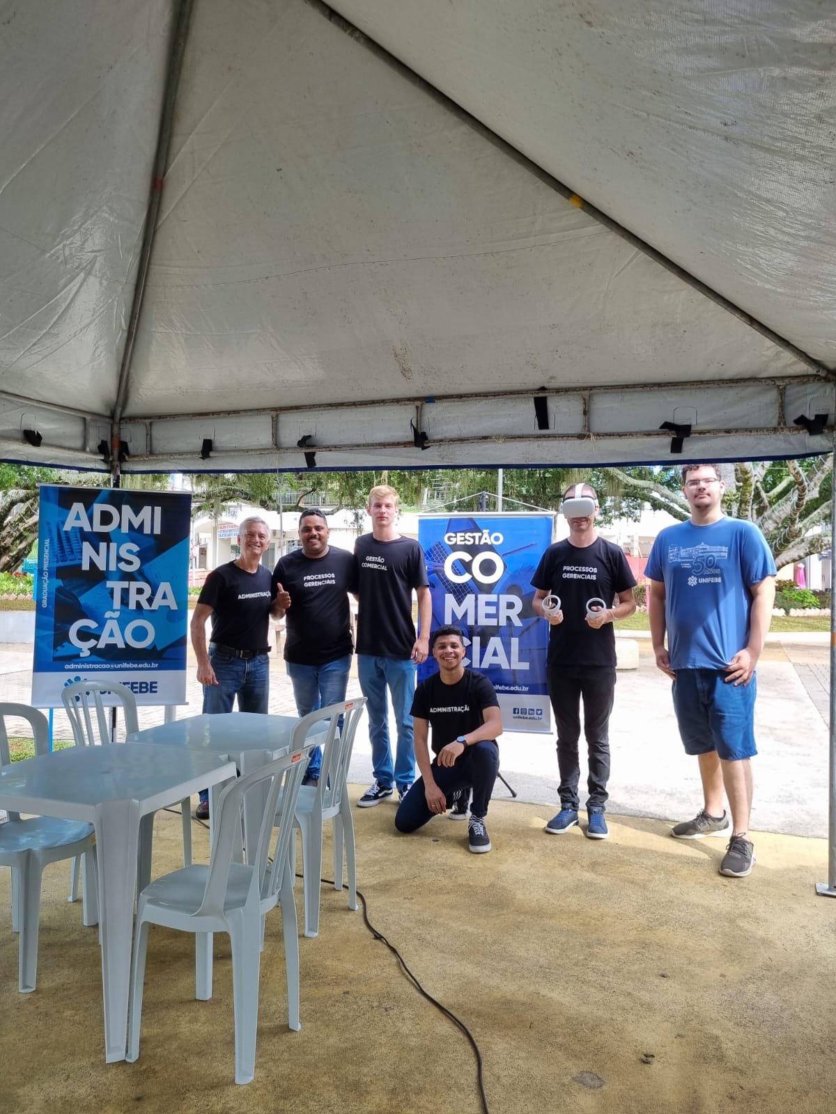 Acadêmicos dos cursos de gestão apresentam ferramenta tecnológica a cidadãos no Sábado Fácil