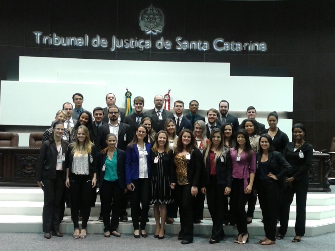 Estudantes de Direito fazem visita-técnica ao complexo penitenciário e TJSC em Florianópolis