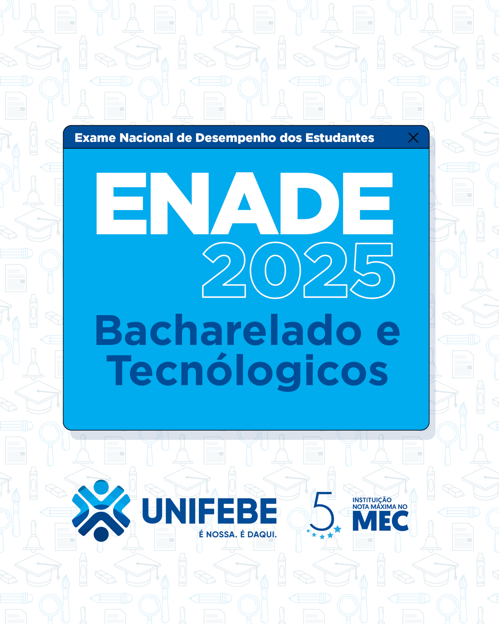 Enade Bacharelado e Tecnológicos: Estudantes habilitados têm entre os dias 14 e 25 de julho para solicitar atendimento especializado e/ou tratamento pelo nome social