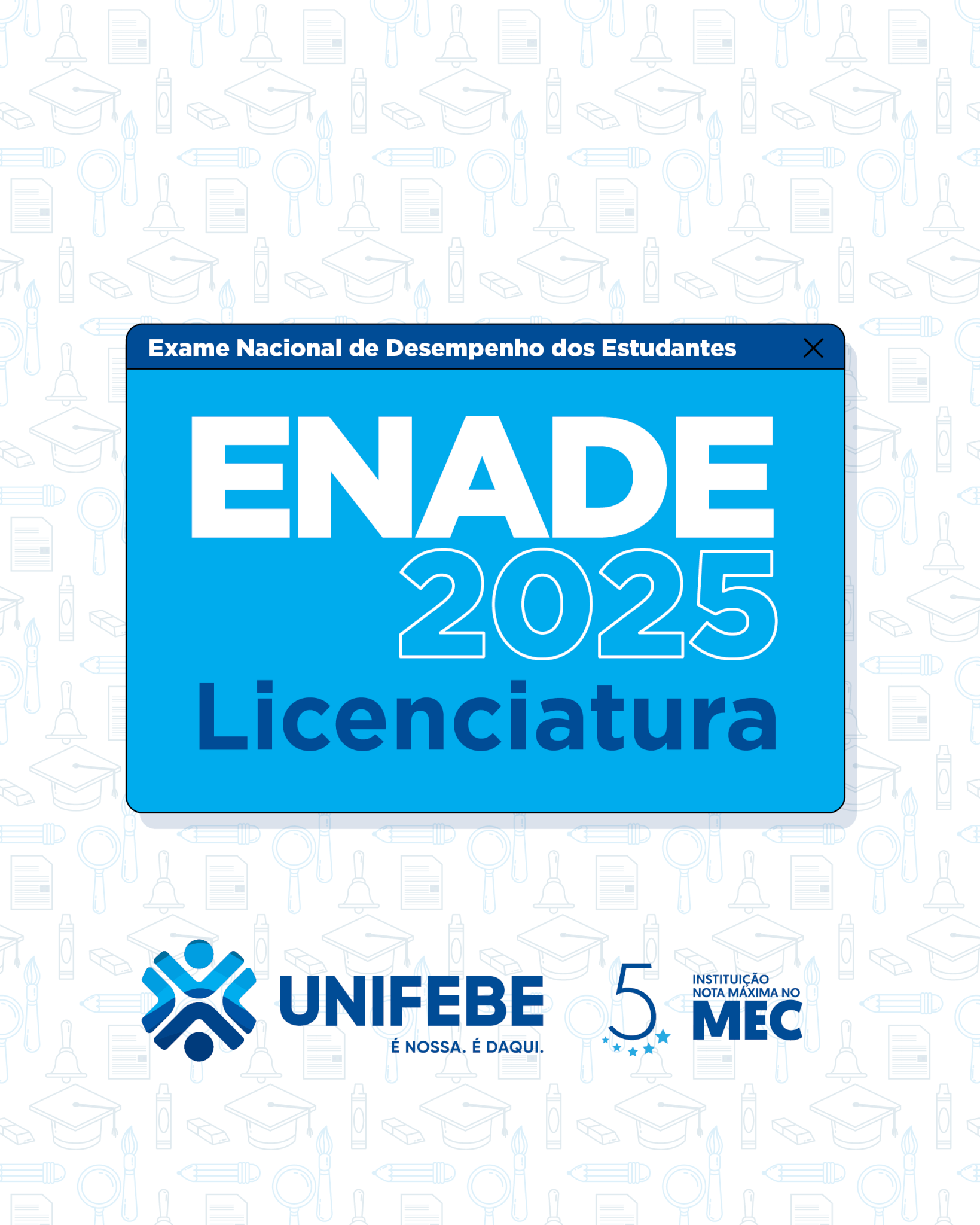 Etapas iniciais da prova teórica do Enade das Licenciaturas devem ser cumpridas pelos acadêmicos habilitados entre os dias 14 e 25 de julho