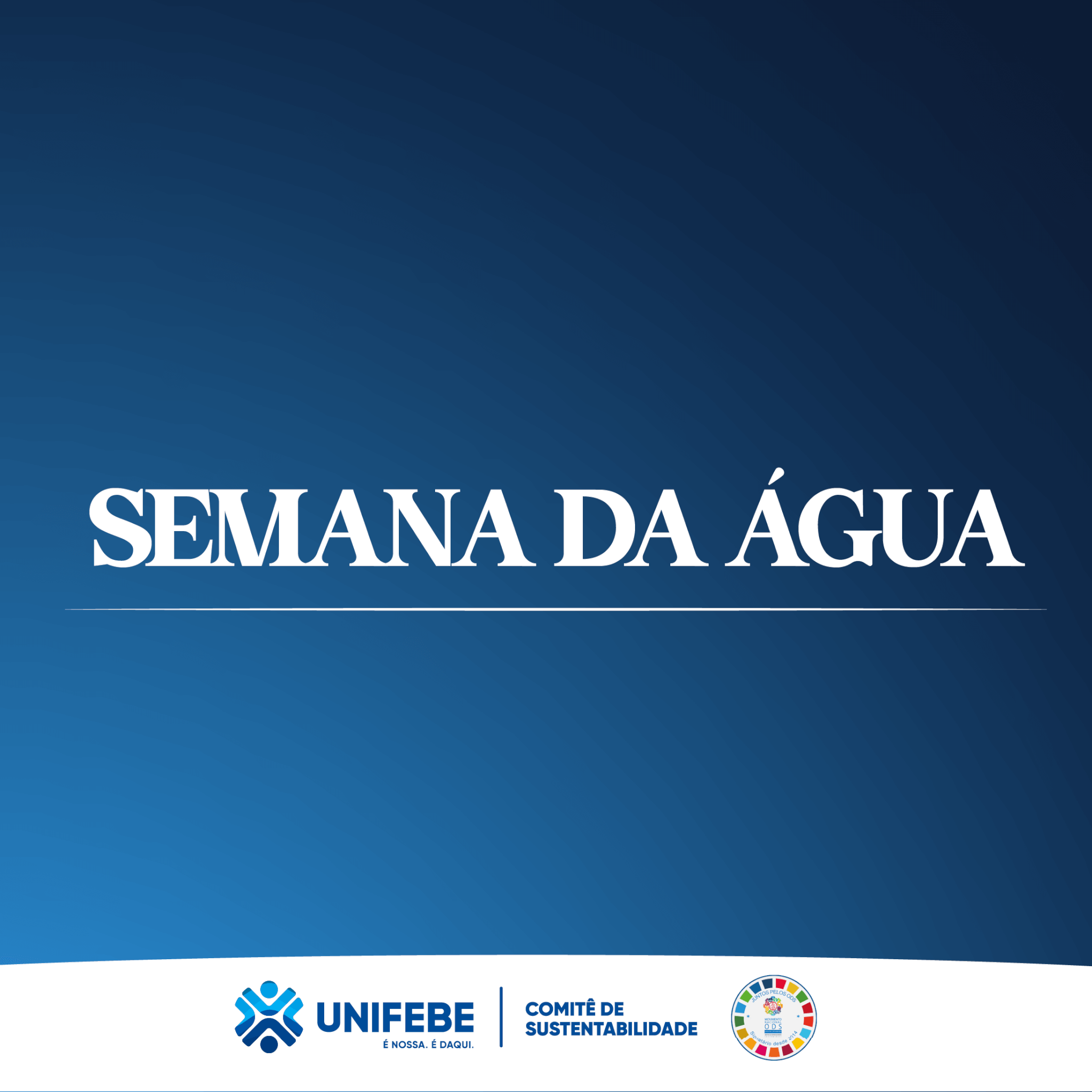 UNIFEBE celebra Dia Mundial da Água com mesa-redonda sobre os desafios e soluções para um futuro sustentável