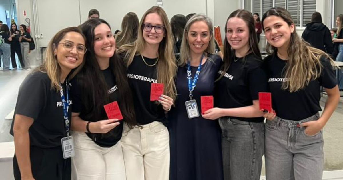 Atividade de Physio Science relaciona conceitos científicos com a Fisioterapia