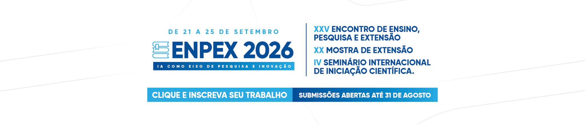 Banner Desktop ENPEX 2026 (Sem Logo 25 Anos)