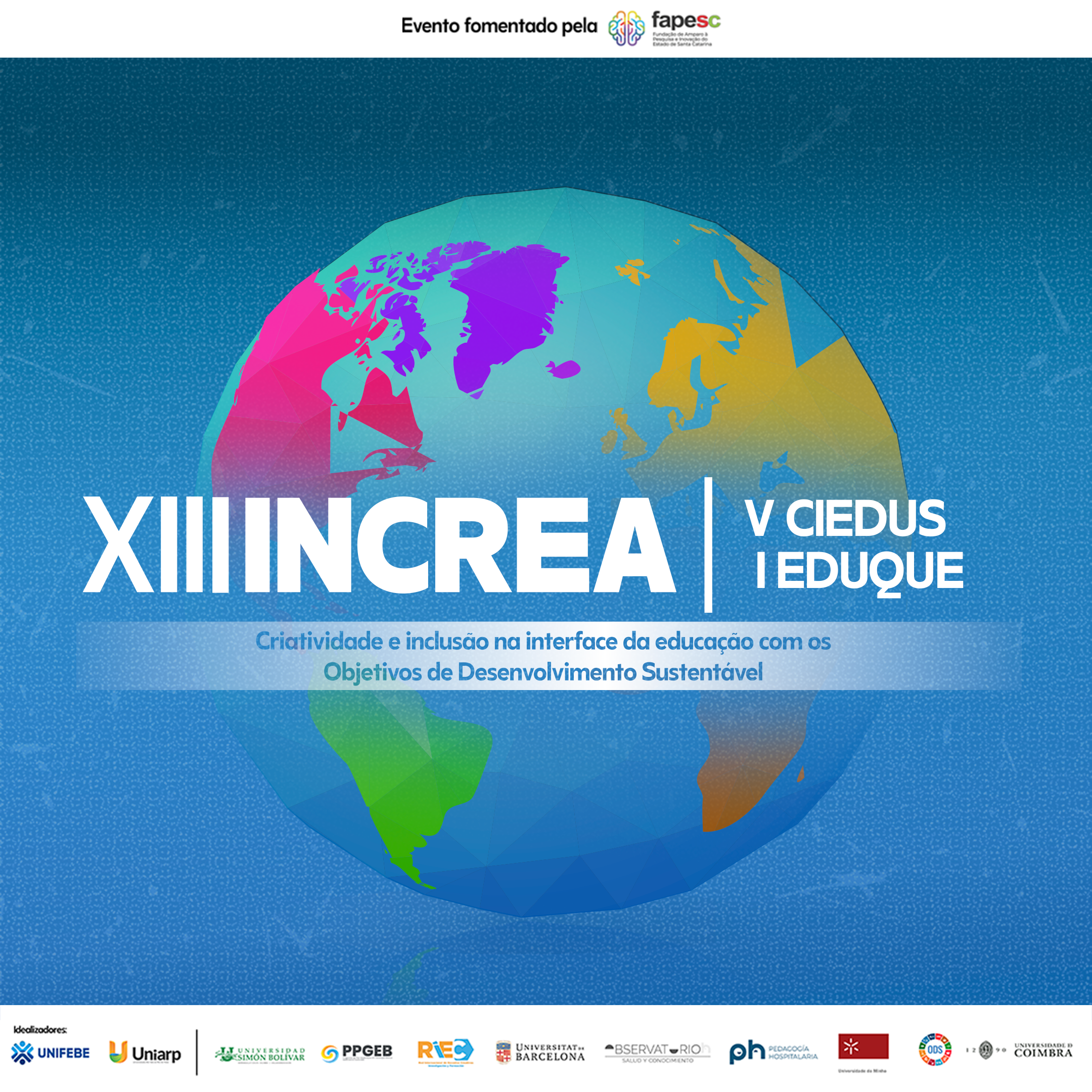 Evento internacional com foco em criatividade e inclusão na interface da educação será realizado em abril pela UNIFEBE