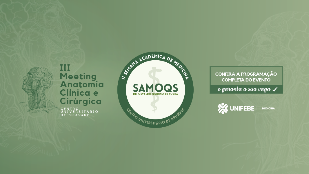 II Semana Acadêmica de Medicina inicia na próxima terça-feira (6)