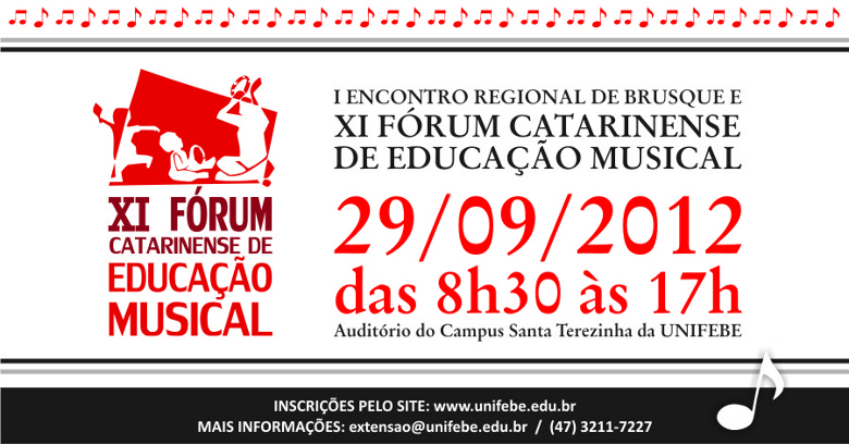 UNIFEBE promove evento que abordará a Educação Musical