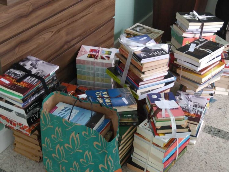 Campanha de doação de livros arrecada mais de 600 obras literárias