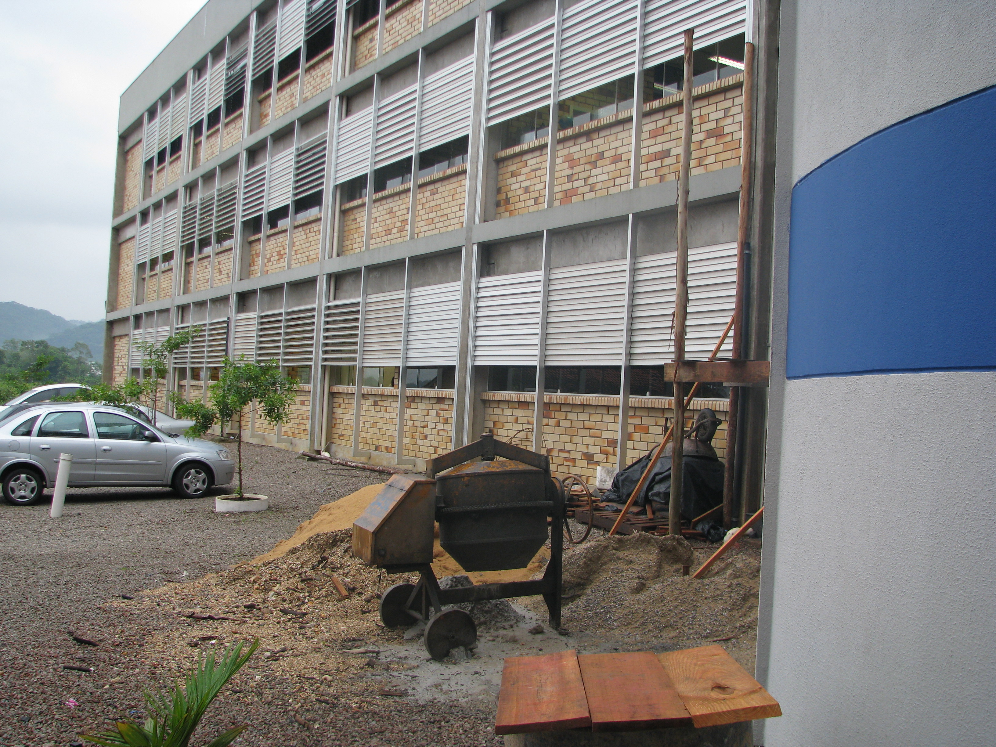 Obras da nova cantina serão concluídas antes do prazo