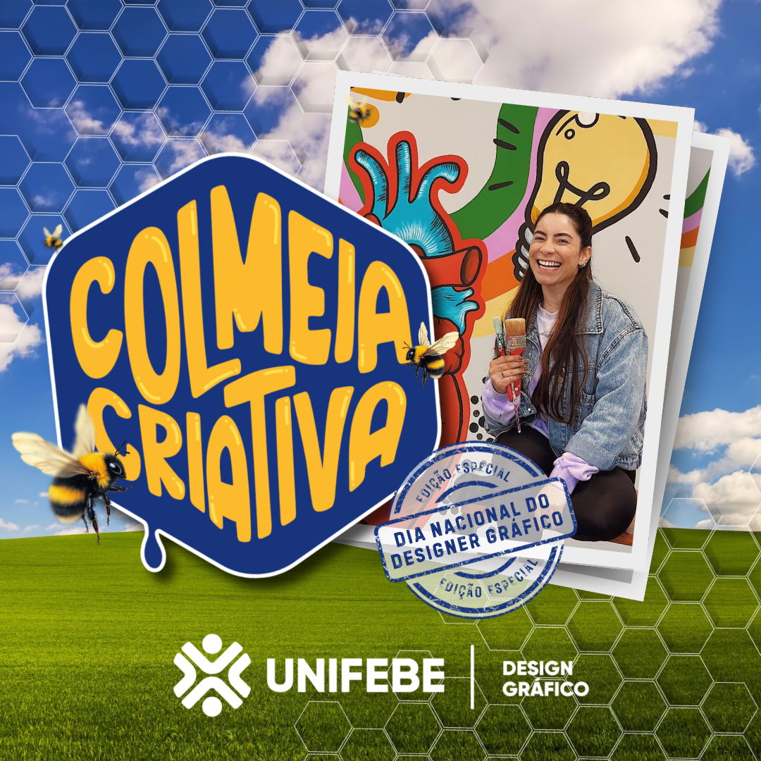 Colmeia Criativa celebra Dia do Designer Gráfico com oficina de arte em multissuperfície