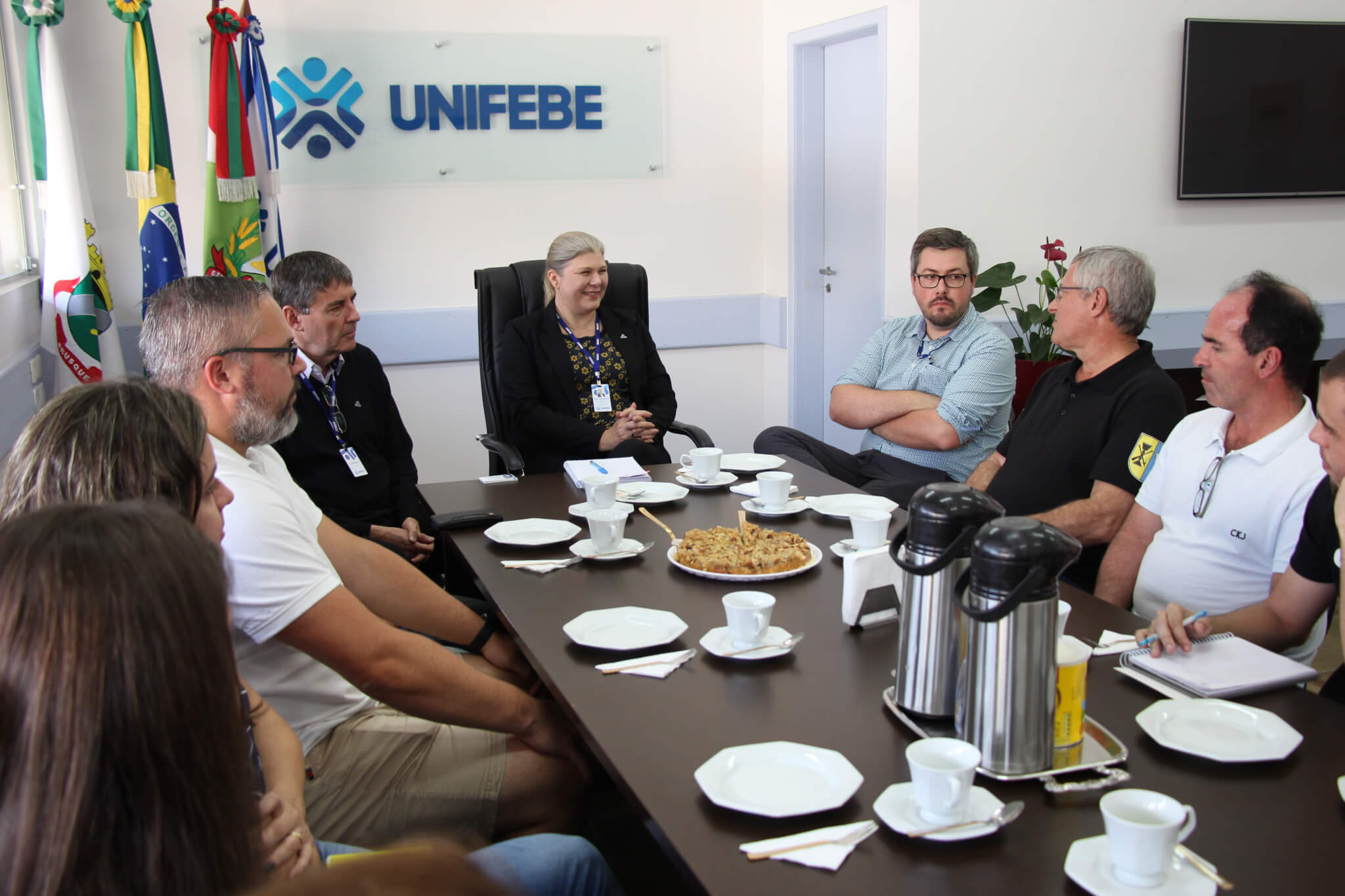 Comitiva Alemã de Karlsdorf-Neuthard visita a UNIFEBE