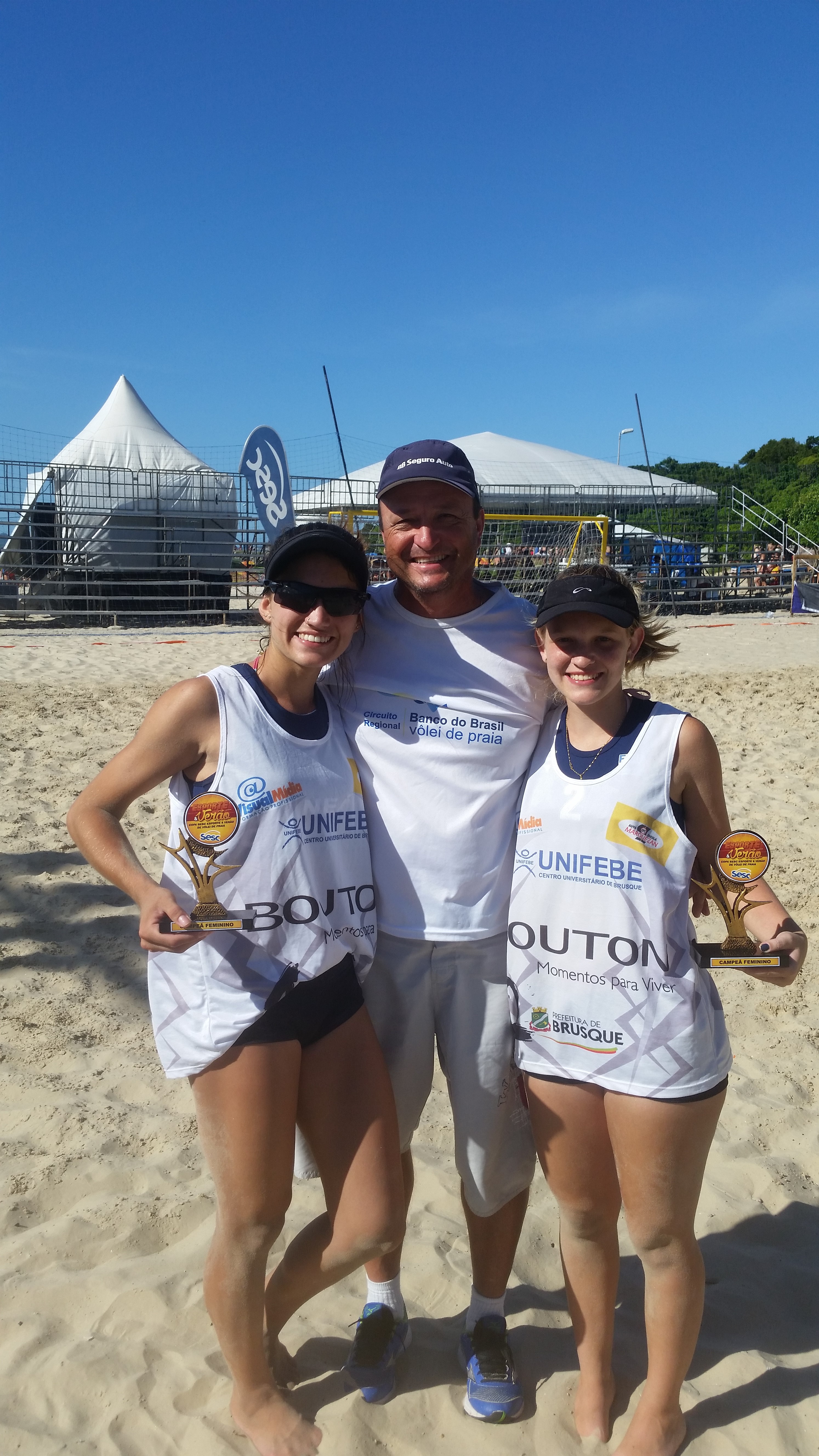 Dupla do vôlei de praia garante vaga para campeonato brasileiro