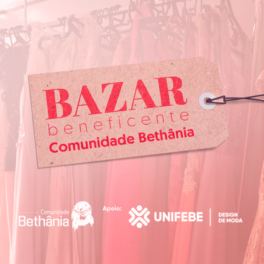 Comunidade Bethânia realizará bazar beneficente na UNIFEBE
