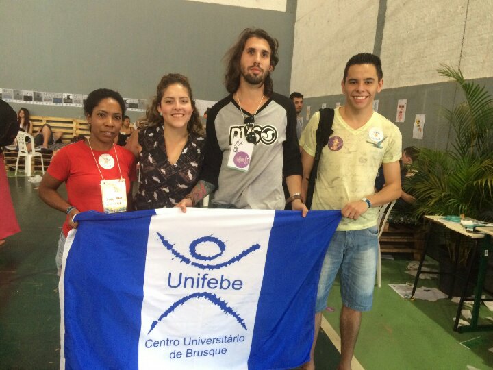 Acadêmicos representam UNIFEBE em Congresso de Estudantes