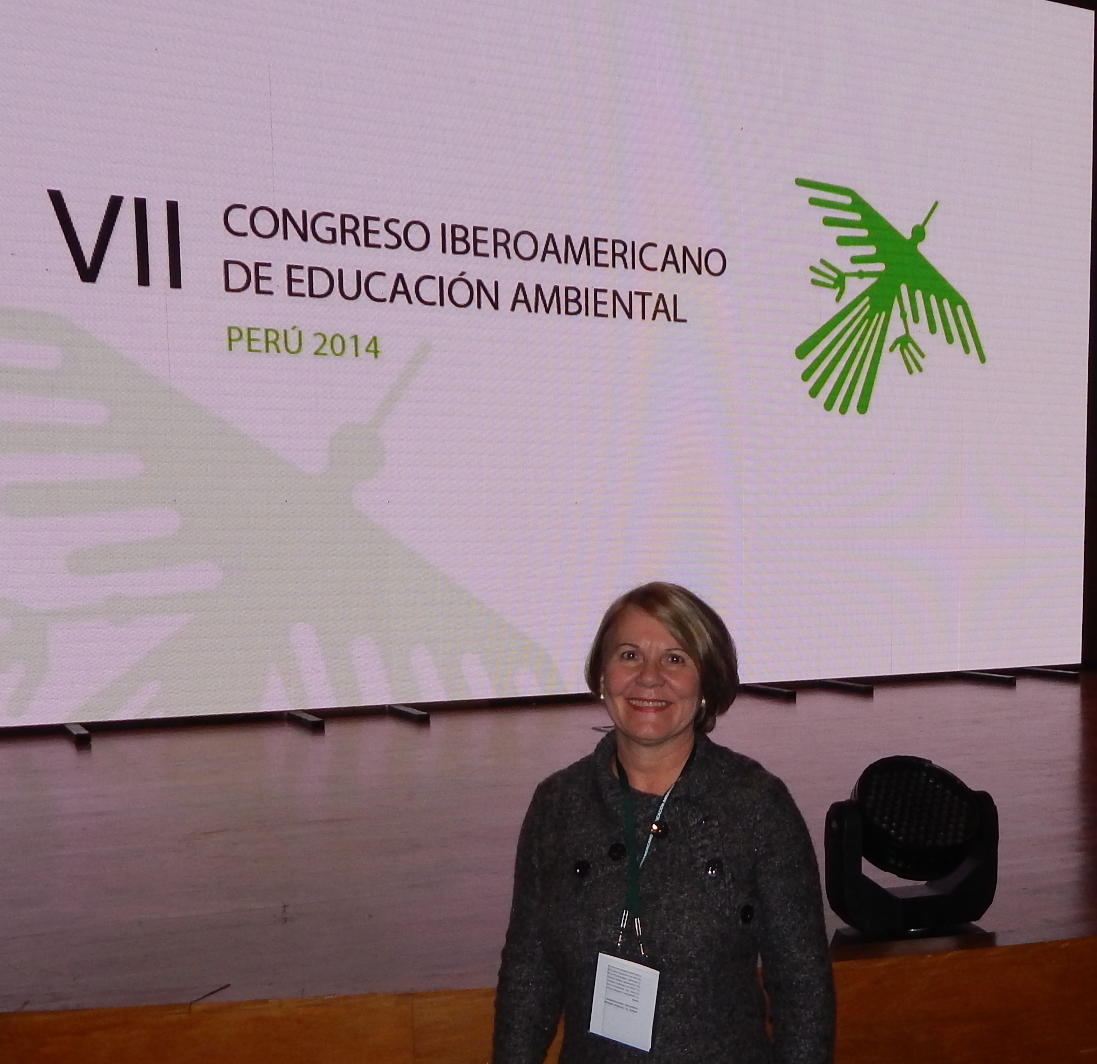 Professora participa de Congresso sobre Educação Ambiental em Lima no Peru