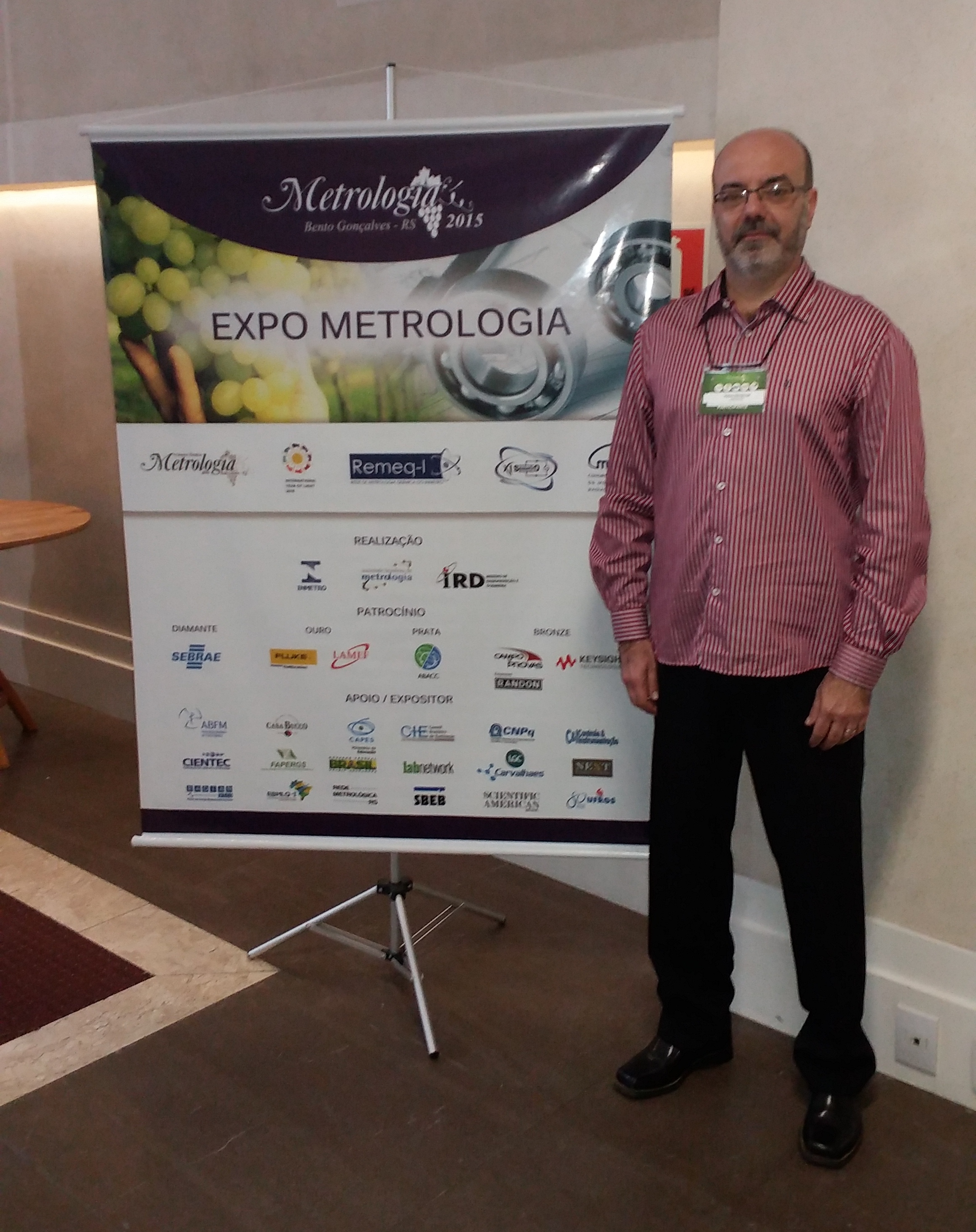 Professor da UNIFEBE participa de Congresso de Engenharia no Rio Grande do Sul