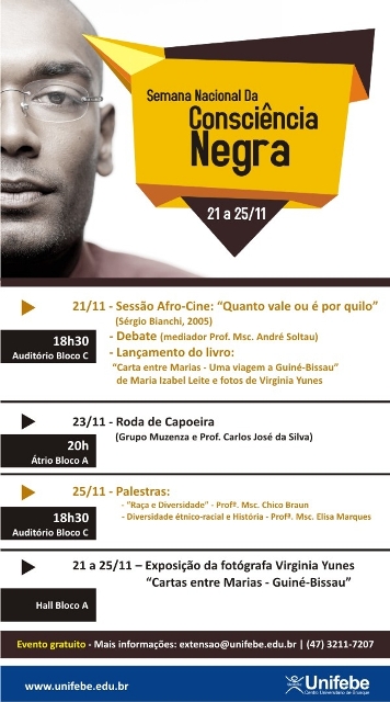 Instituição realiza Semana Nacional da Consciência Negra