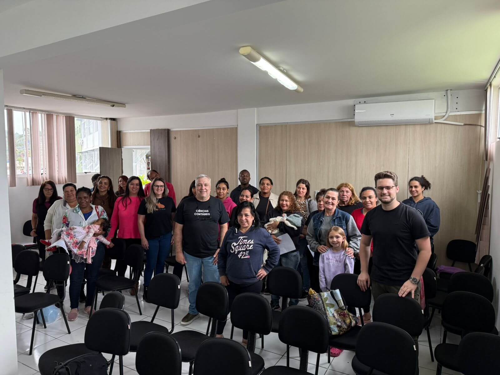 Curso de Ciências Contábeis e NAF promovem série de palestras para famílias atendidas pelo CRAS