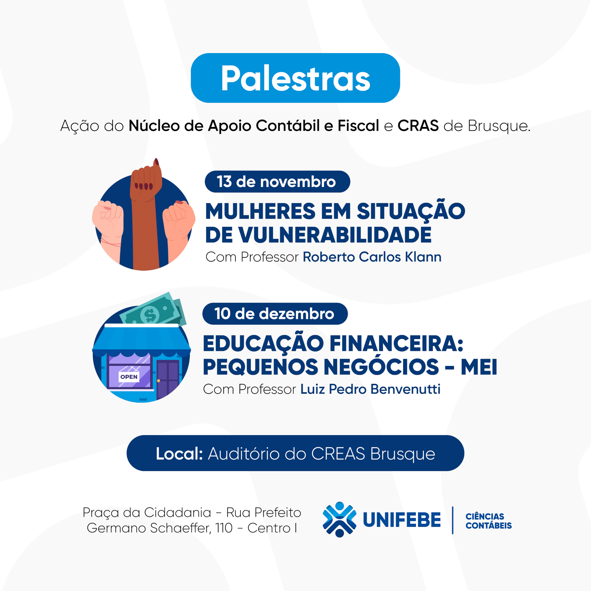 Notícia Palestras Contábeis CREAS