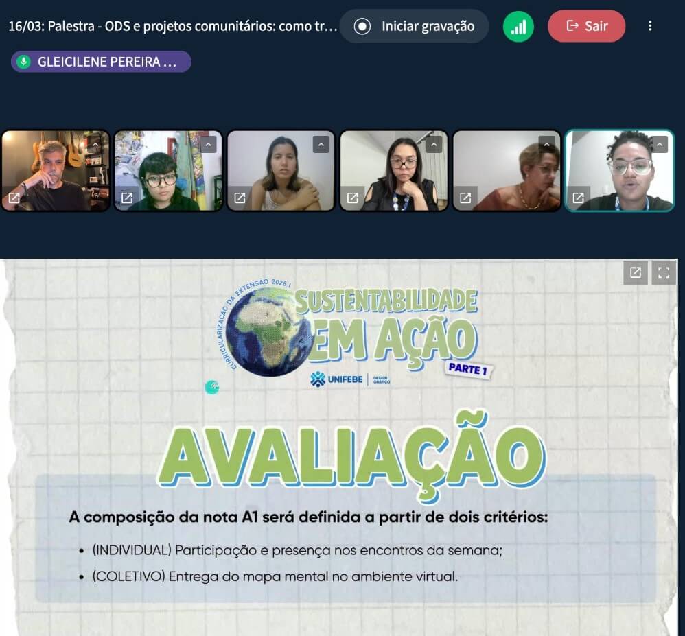 Curso de Design Gráfico promove palestras na primeira semana da curricularização da extensão