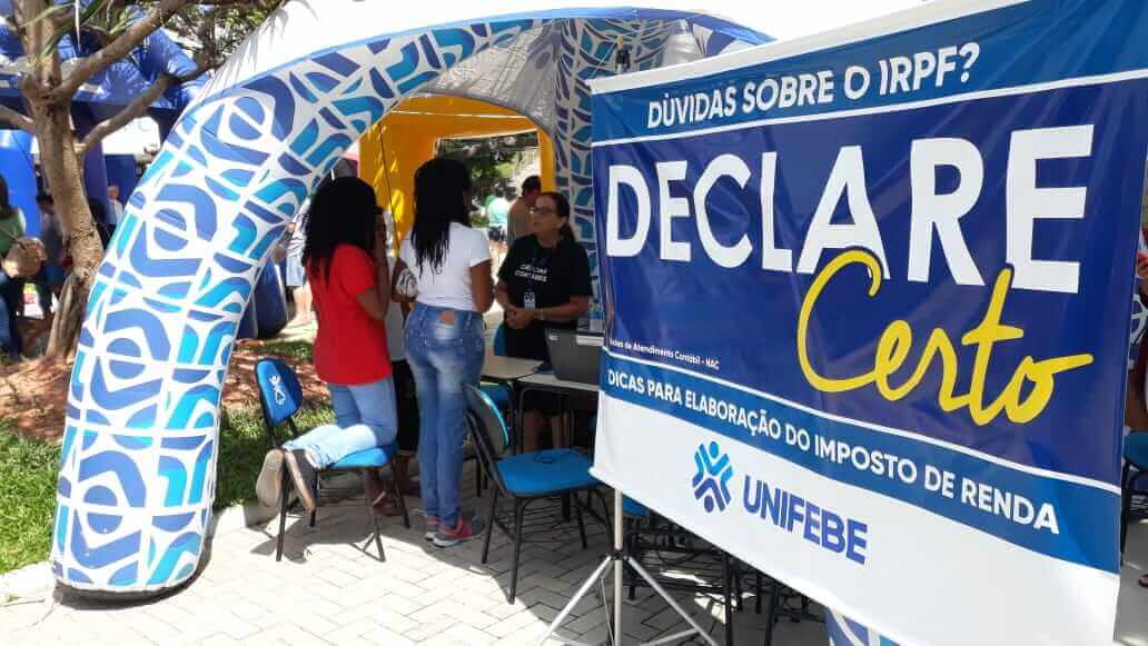 Declare Certo UNIFEBE auxiliará comunidade no Sábado Fácil