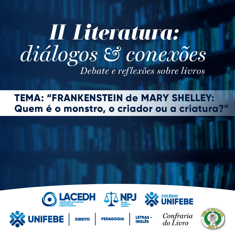 Edição virtual do evento Literatura: Diálogos e Conexões será na próxima quarta-feira (2)