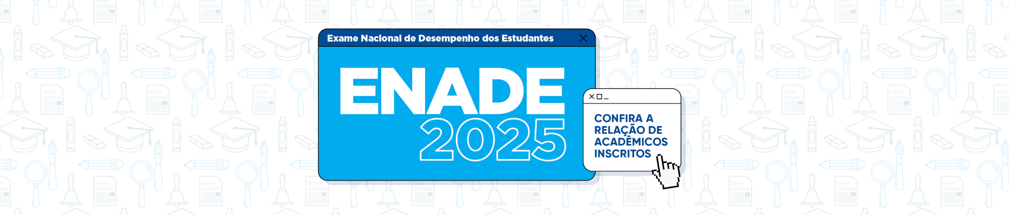 ENADE 2025 Banner Desktop