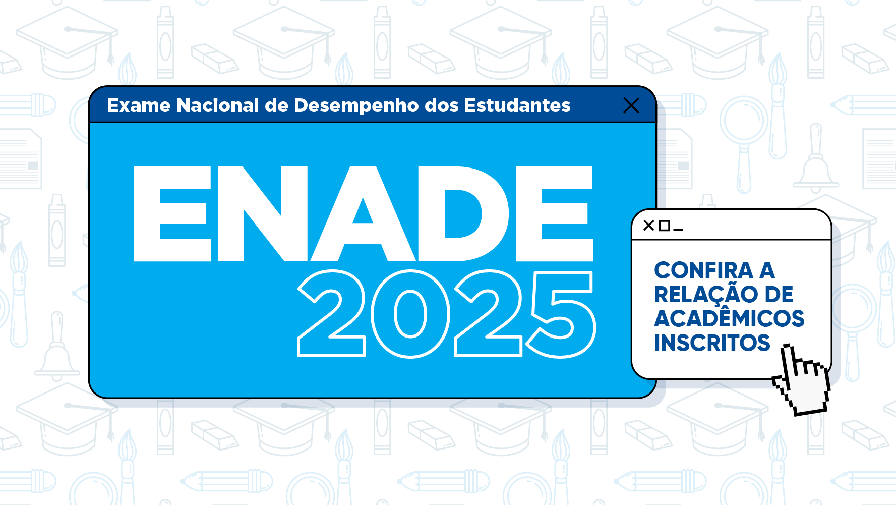 ENADE 2025 Banner Mobile