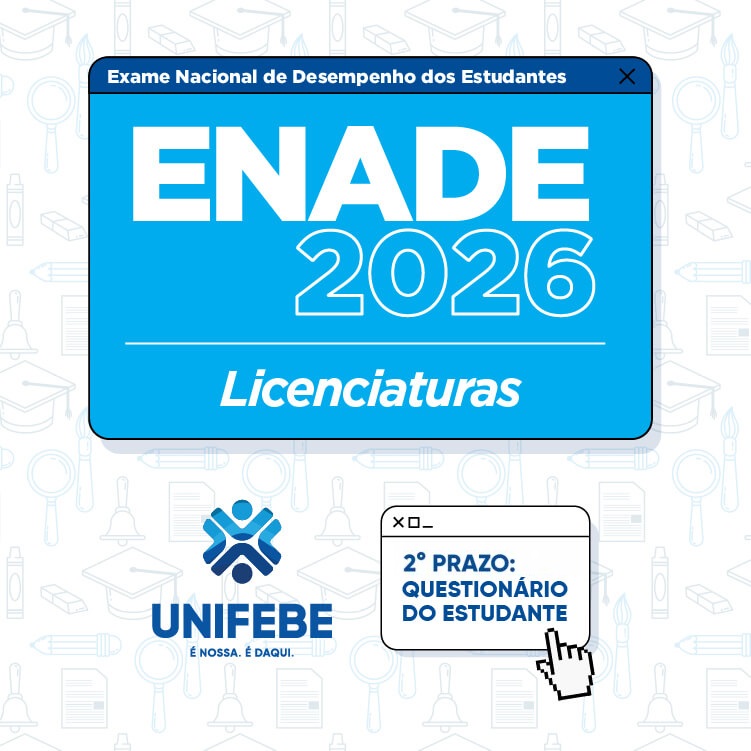 Enade das Licenciaturas 2026: segundo prazo para preencher Questionário do Estudante