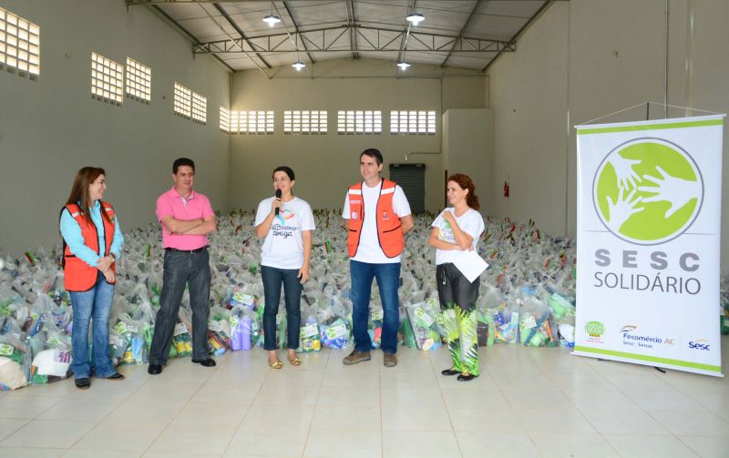 UNIFEBE é ponto de arrecadação do Sesc Solidário para as vítimas de enchente do Acre