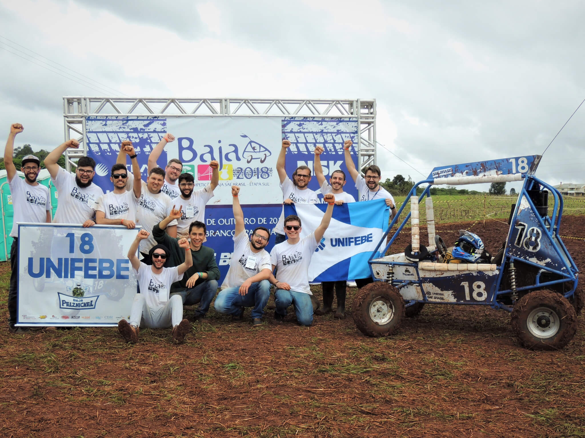 Equipe Baja Pelznickel da UNIFEBE se destaca em competição nacional